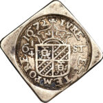 Groningen Stad - Noodmunt van 61/4 Stuiver 1672