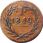 Bleyensteinse  Duit 1819