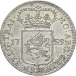 Utrecht 1/4 Gulden of Muntmeesterspenning 1759