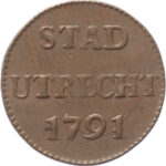 Utrecht Stad  Duit 1791